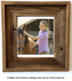 family horseback riding near me in Colby, Kansas